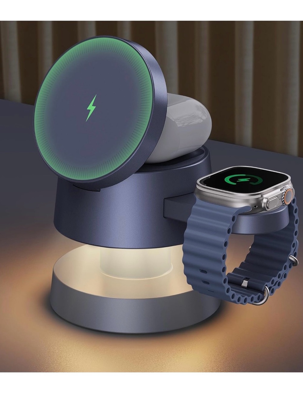 NEW Qi2 Certified 3 in 1 Mag-Safe Charger Stand, 15W Fast Magnetic